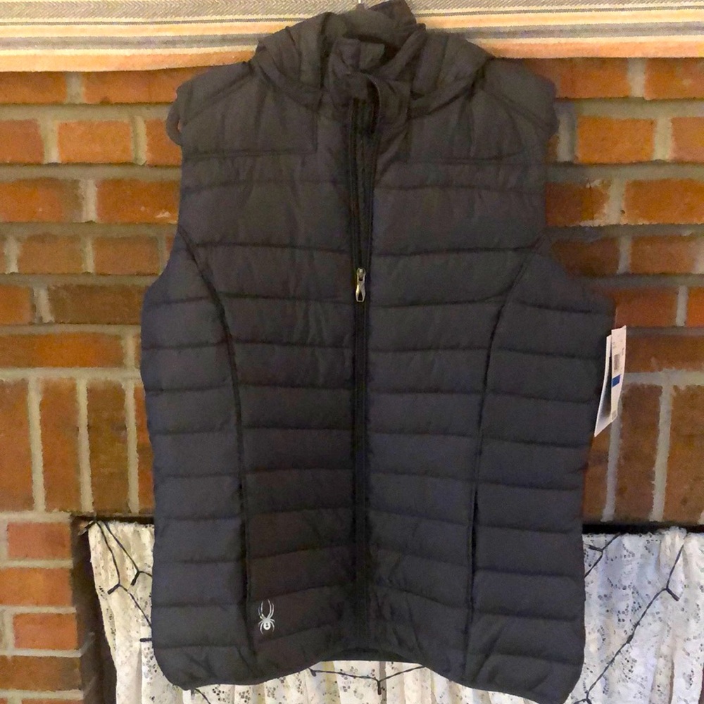 Spyder Vest in deep grey XL Women’s